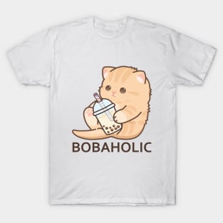 Bobaholic Baby Kitten! T-Shirt